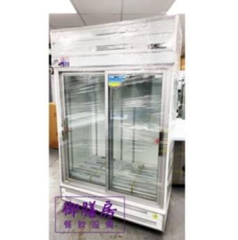 瑞興 滑門玻璃展示冰箱 (冷藏)