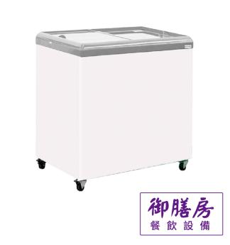 冷凍櫃 平面 玻璃 推拉 展示 玻璃展示